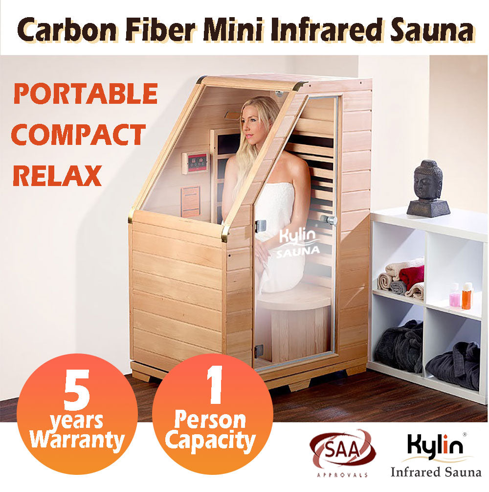 Kylin Carbon Infrared Mini Sauna 1 Person KY-1D6