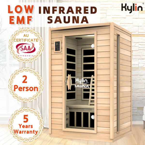Kylin Carbon Infrared Sauna 2 Person KY-2A5 ( Back on Early-Nov )