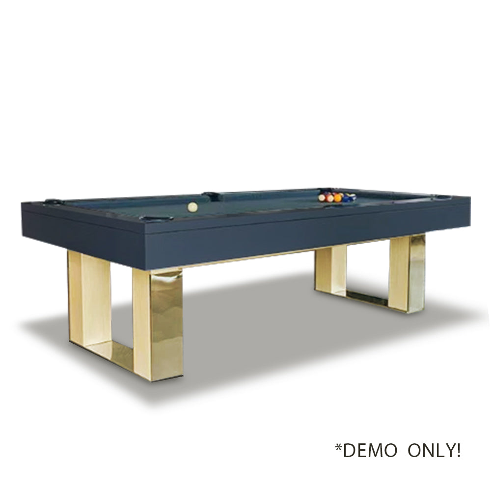 MACE 8FT Slate Pool Table Snooker Table Billiards Table With Dinning Top