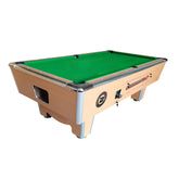 MACE P058 7FT Slate Coin Operated Pool / Billiards Table – Green&Wood
