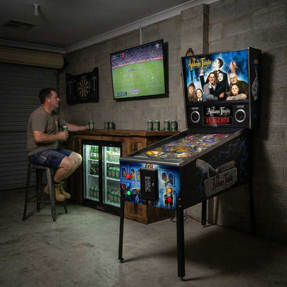 PREMIUM The Addams Family Virtual Pinball Machine 1300 Games Included [SHIPS IN 5 WEEKS]