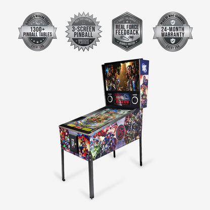 PREMIUM Marvel VS DC Virtual Pinball Machine 1300 Games Included