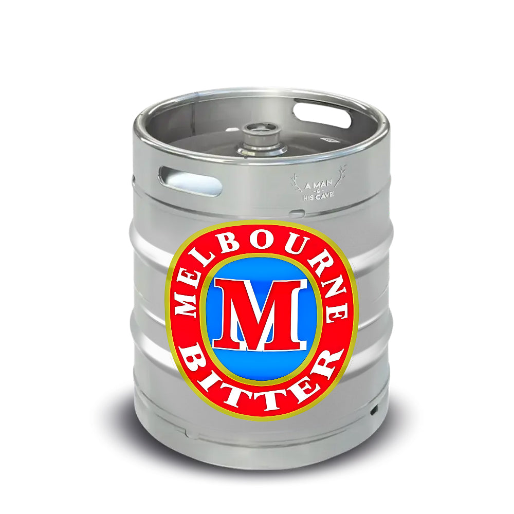 Melbourne Bitter 50lt Commercial Keg  4.9% D-Type Coupler [NSW]