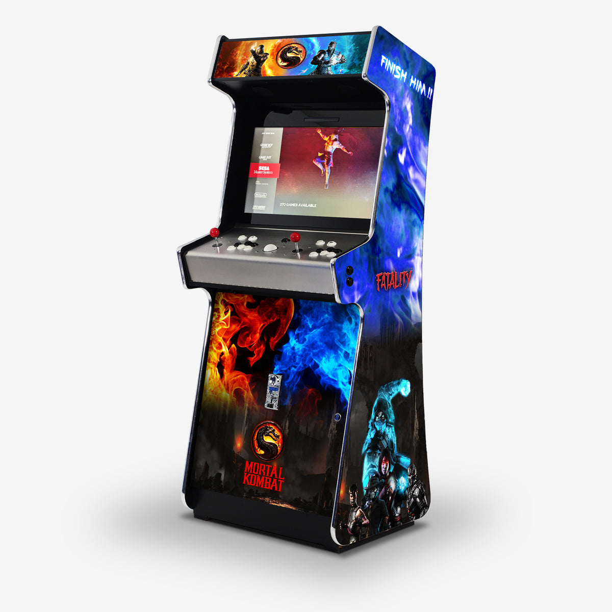 Mortal Kombat Upright Arcade Machine Platinum - Includes Upto 6500 ...
