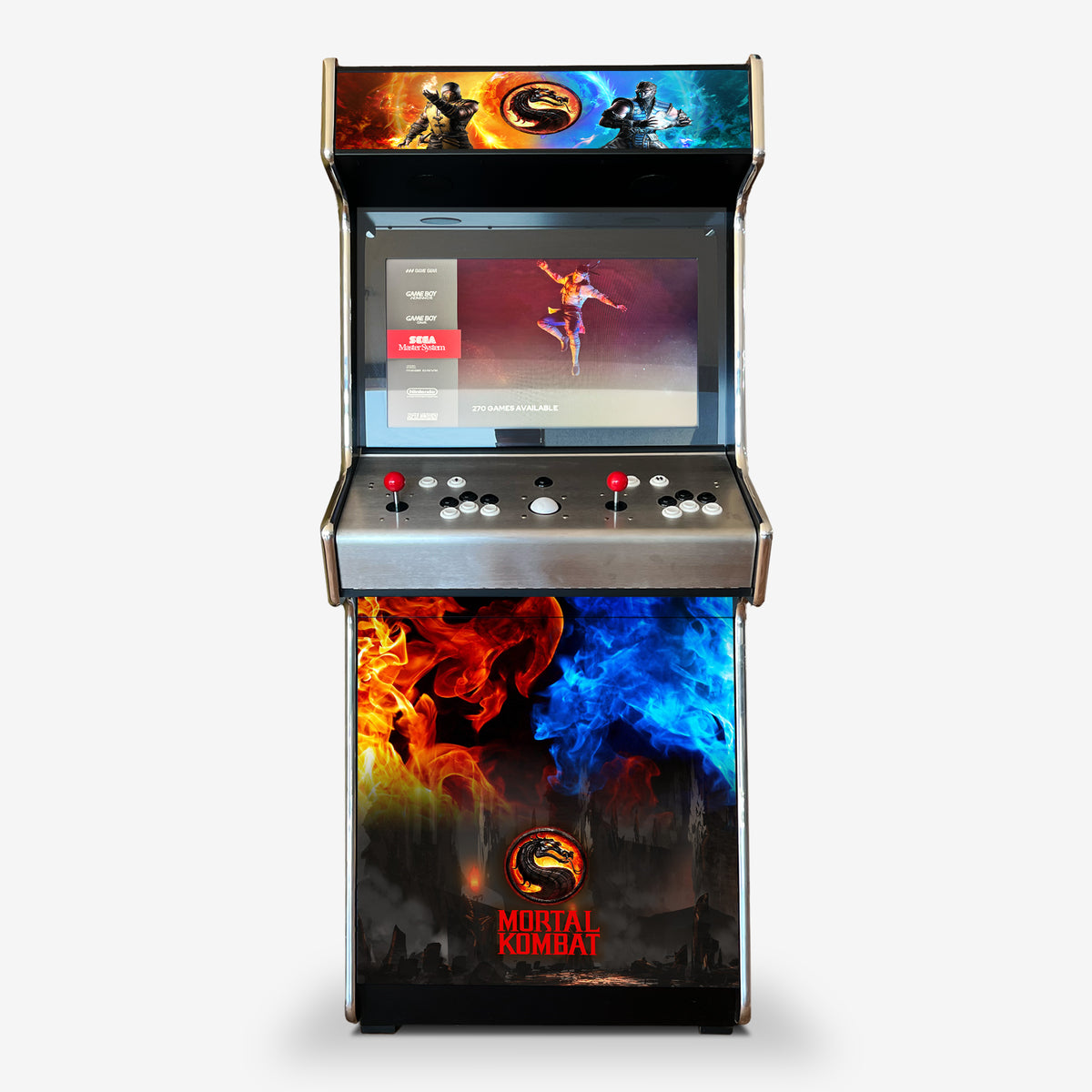 Mortal Kombat Upright Arcade Machine Platinum - Includes Upto 6500 ...