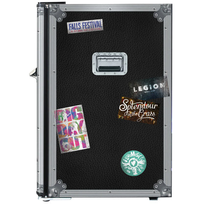 Roadie Travel Case Retro Mini Bar Fridge 70 Litre Schmick Brand With Opener