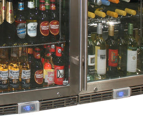 Outdoor Alfresco Rhino GSP Matching Beer And Wine Fridges