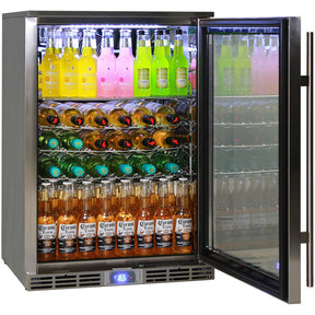 Outdoor Bar Fridge Keeping Beers Cold In 40°C Temperatures