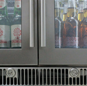Rhino ENVY 3 Door Bar Fridge Coldest Beer 43ºC+ Best Alfresco 316 Marine Grade Stainless Quiet With No Condensation