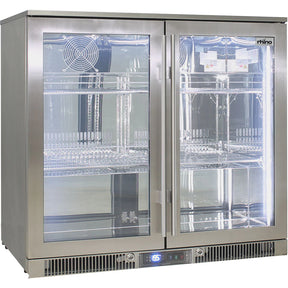 Outdoor Rhino ENVY Bar Fridge Coldest Beer 43ºC+ Best Alfresco 316 Marine Grade Stainless Quiet With No Condensation