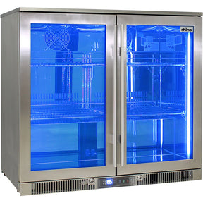 Outdoor Rhino ENVY Bar Fridge Coldest Beer 43ºC+ Best Alfresco 316 Marine Grade Stainless Quiet With No Condensation