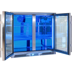 Outdoor Rhino ENVY Bar Fridge Coldest Beer 43ºC+ Best Alfresco 316 Marine Grade Stainless Quiet With No Condensation