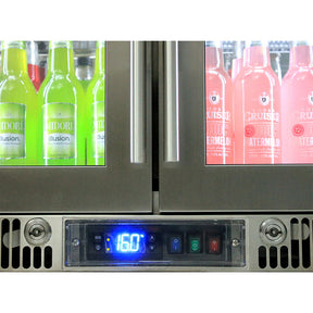 Outdoor Rhino ENVY Bar Fridge Coldest Beer 43ºC+ Best Alfresco 316 Marine Grade Stainless Quiet With No Condensation