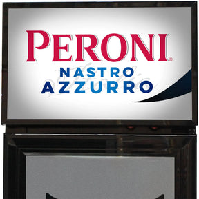 Peroni Branded Skinny Upright Bar Fridge