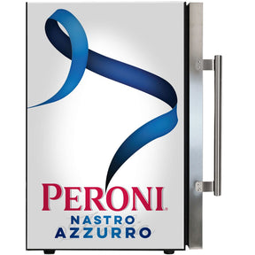 Peroni branded bar fridge, Great gift idea! Great Entertaining Room Or Man Cave Item