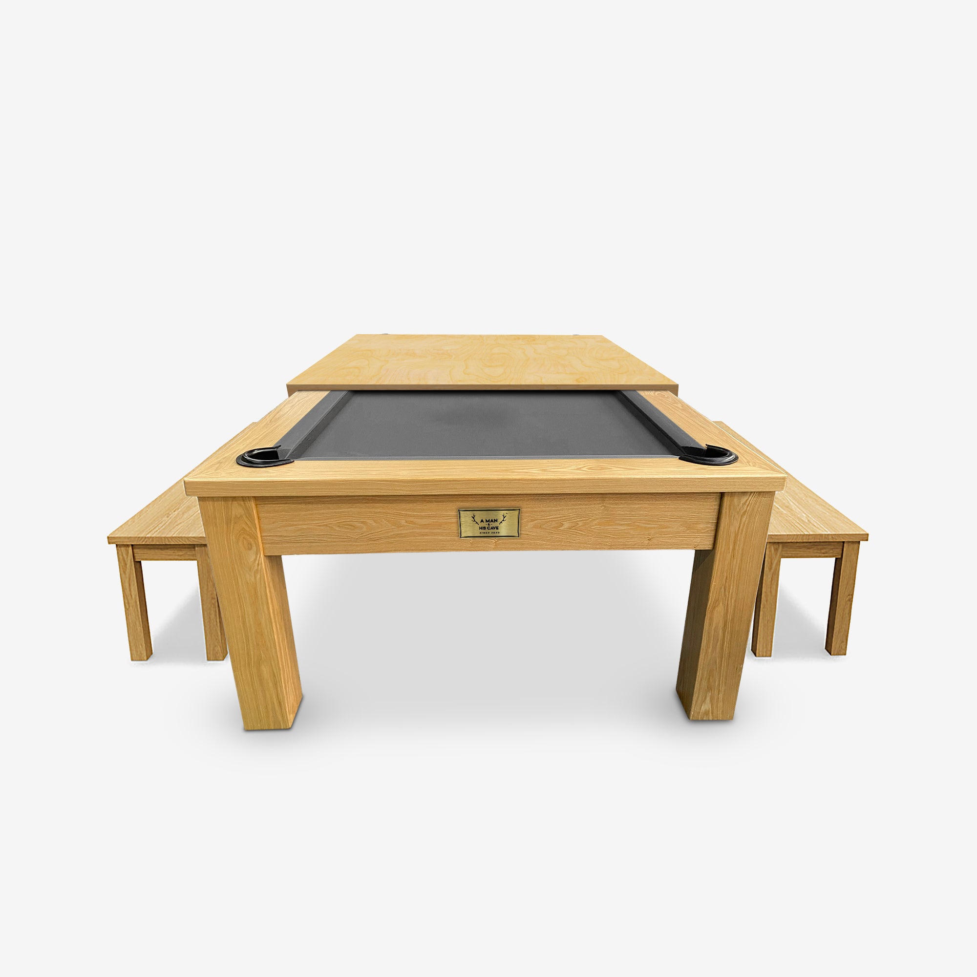 7ft Timber Dining Pool Table