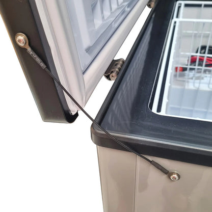 Portable Camping Multi Purpose Fridge Freezer 12 - 24 & 240V / 60Litre Model SK-BDC60