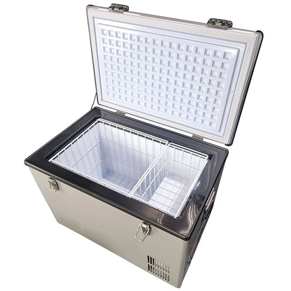 Portable Camping Multi Purpose Fridge Freezer 12 - 24 & 240V / 60Litre Model SK-BDC60