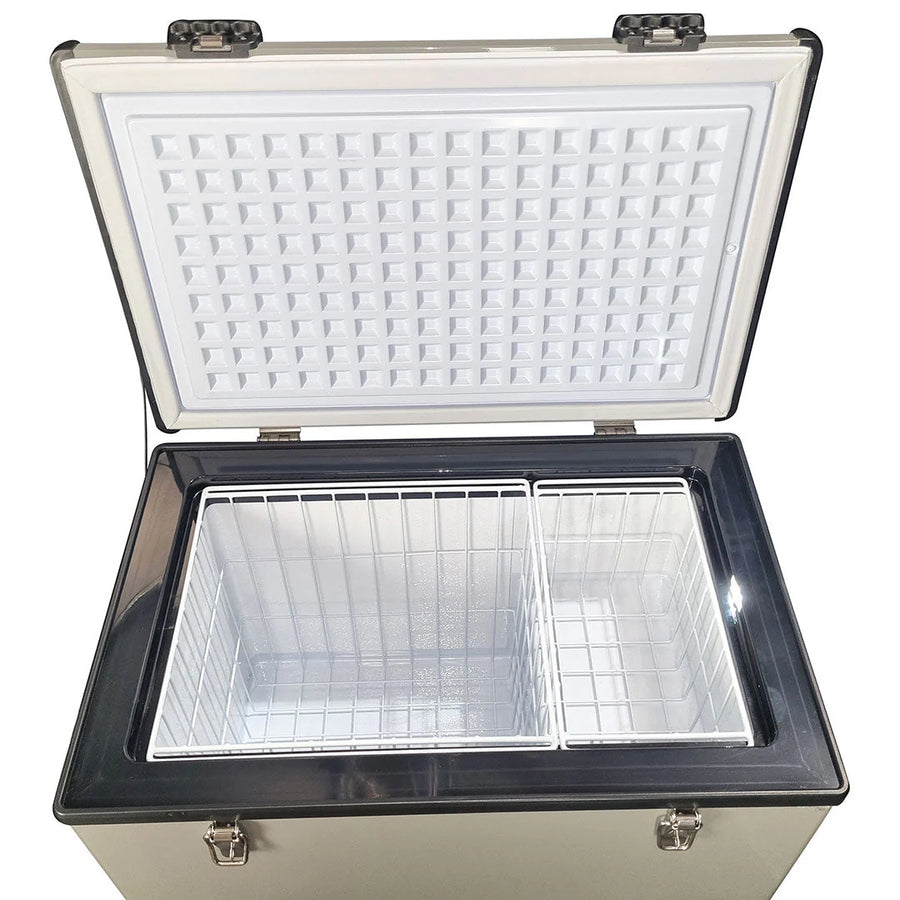 Portable Camping Multi Purpose Fridge Freezer 12 - 24 & 240V / 60Litre Model SK-BDC60