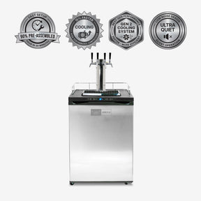 GEN 2.0 Kegerator Quadruple Tap