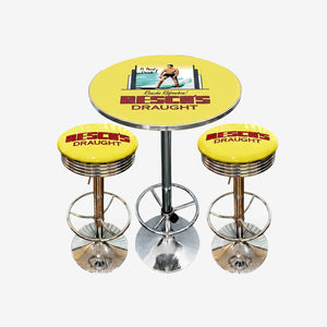 Resch's Retro Bar Stool and Table Set