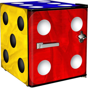Retro Dice Design Mini Bar Fridge - A Great Gift Idea