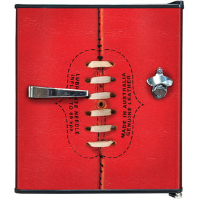 Retro Footy Design Vintage Mini Bar Fridge With Opener - Add Your Own Name Extend To 3 Yrs Replacement (+$69.00)