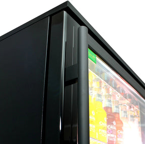 Rhino Black Commercial Upright Triple Glass Door Bar Fridge Ultra Energy Efficient - Model SGT1R-BS