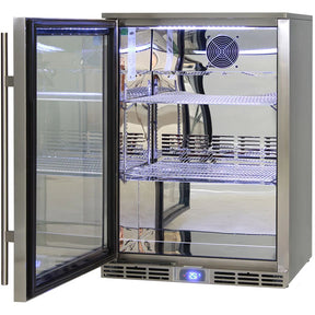 Rhino Alfresco Kitchen Glass Door Outdoor Bar Fridge Great For Cold Beer In Hot Climates