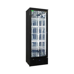 Rhino Black Commercial Upright Triple Glass Door Bar Fridge Ultra Energy Efficient - Model SGT1R-BS