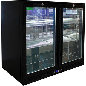 Rhino Night Club Quiet Running Multi LED Light Coloured Bar Fridge (ON BACK ORDER FOR MID JUL)