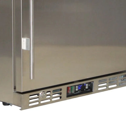 Rhino Stainless Steel 1 Door Solid Stainless Bar Fridge Right Hinged