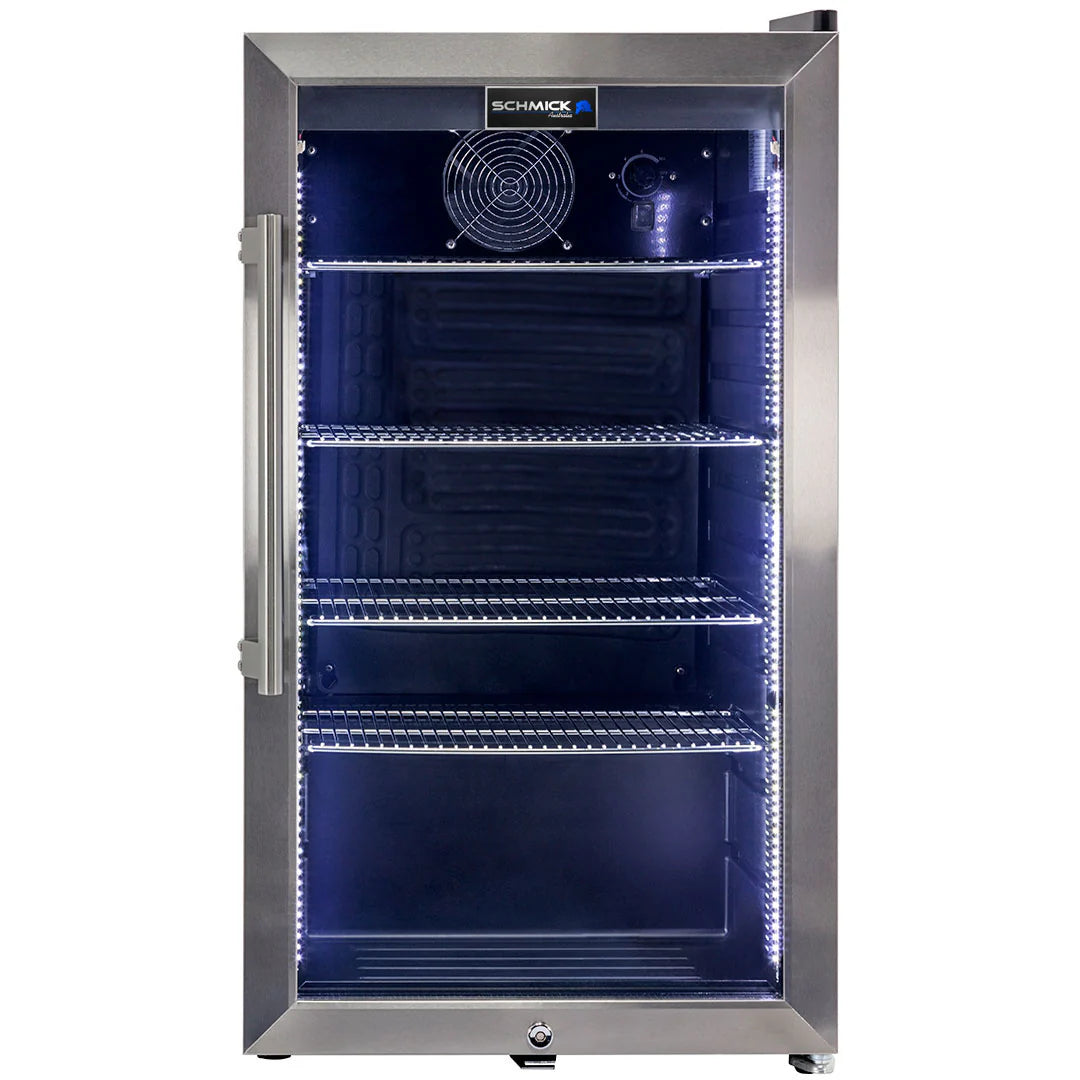 Dragons Triple Glazed Alfresco Bar Fridge With LED Strip Lights 2 Yrs Parts/Labour / Just Keep Flat Shelves