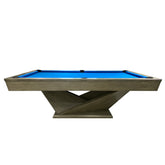 9FT Luxury Slate Billiard Table W/ Free Accessories Pool Table – Grey&Blue (ON BACK ORDER FOR THE 4TH JULY)