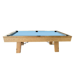 MACE C003 8FT 2-IN-1 Multifunctional Slate Billiard / Pool Table W/ Dining Top