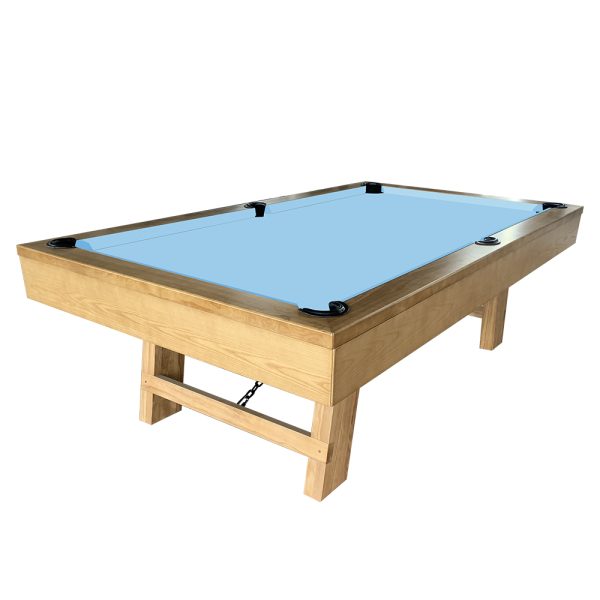 MACE C003 8FT 2-IN-1 Multifunctional Slate Billiard / Pool Table W/ Dining Top