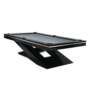 7FT Slate Billiard Table W/ Free Accessories Pool Table 25mm Slate – Black&Black (ON BACK ORDER FOR THE 4TH JULY)