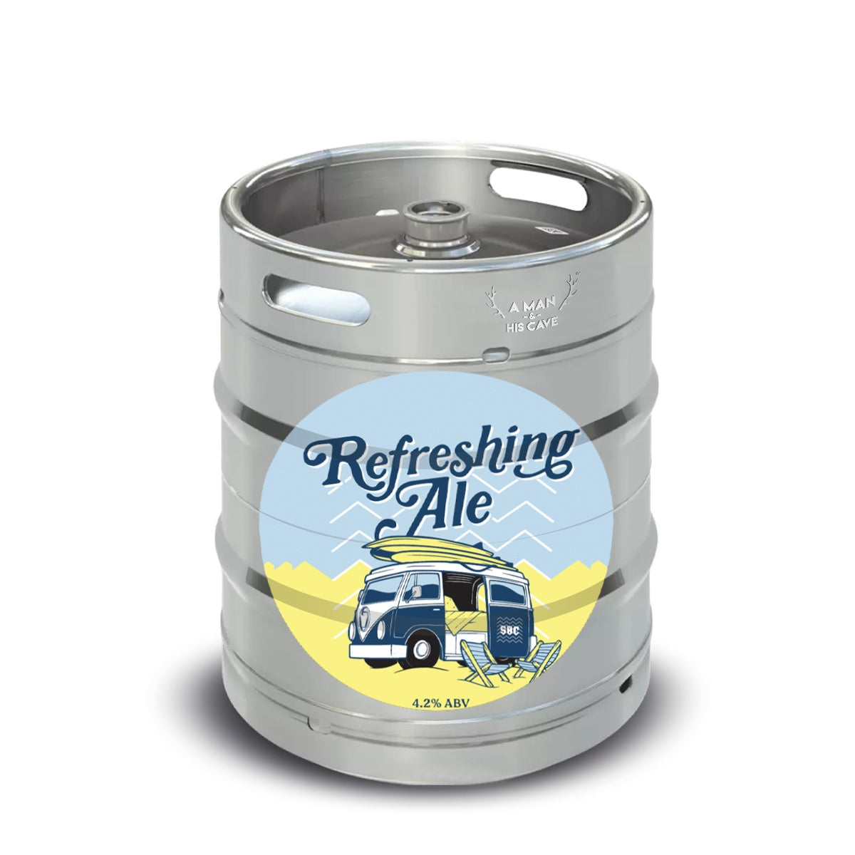 Beer Keg - Stockade Refreshing Ale Commercial Keg 4.2% A-Type Coupler [NSW]