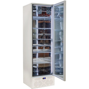 Schmick Classy Upright Heated Glass 1 Door Bar Fridge - Model SK422R-W-HD