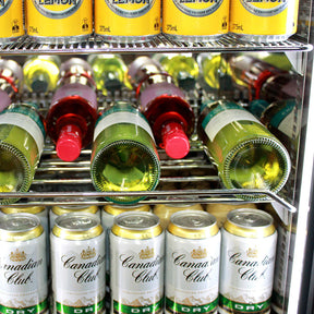 Schmick Quiet Running Front Venting Under Bench Heated Glass Door Bar Fridge - Model SK116R-B-HD (ON BACKORDER FOR MID JULY 2024)