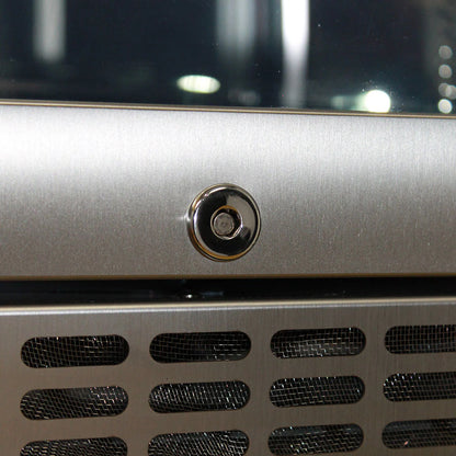 Schmick Quiet Running Front Venting Under Bench Triple Glazed Glass Door Bar Fridge - Model SK156R-SS