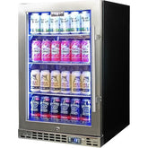 Schmick Quiet Running Front Venting Under Bench Heated Glass Door Bar Fridge Model SK116L-HD