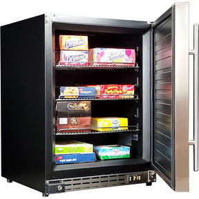 Schmick Stainless Steel Under Bench Front Venting Freezer Model BD113-SS Add 1Yr Parts/ Labour