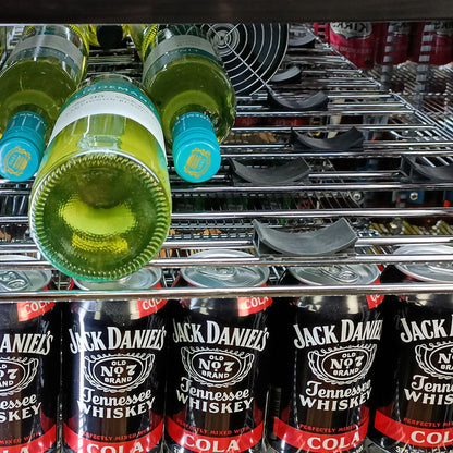 Schmick Twin Door Quiet Running Solid Stainless Door Energy Efficient Bar Fridge Model SK246-SD