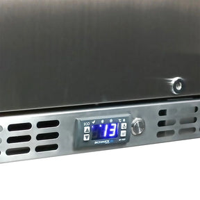 Schmick Twin Door Quiet Running Solid Stainless Door Energy Efficient Bar Fridge Model SK246-SD
