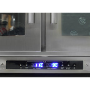 Schmick Twin Zone Alfresco Beer And Wine Bar Fridge Model JC190-GG 2 Yrs Parts/Labour