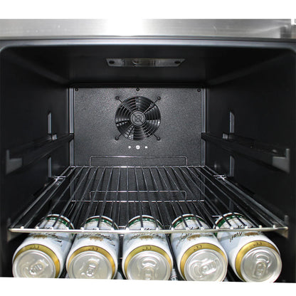Schmick Twin Zone Alfresco Beer And Wine Bar Fridge Model JC190-SS 2 Yrs Parts/Labour