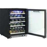 Schmick Under Bench Glass Door Wine Fridge Triple Glazed - Model JC132W