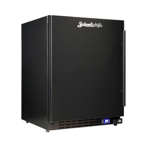 Schmick Under Bench Solid Door Bar Fridge - Model JC132B-B-SD