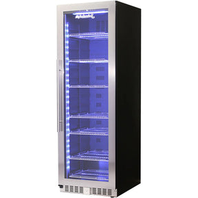 Schmick Upright Glass Door Drinks Refrigerator Model BD425RB Right Hinged